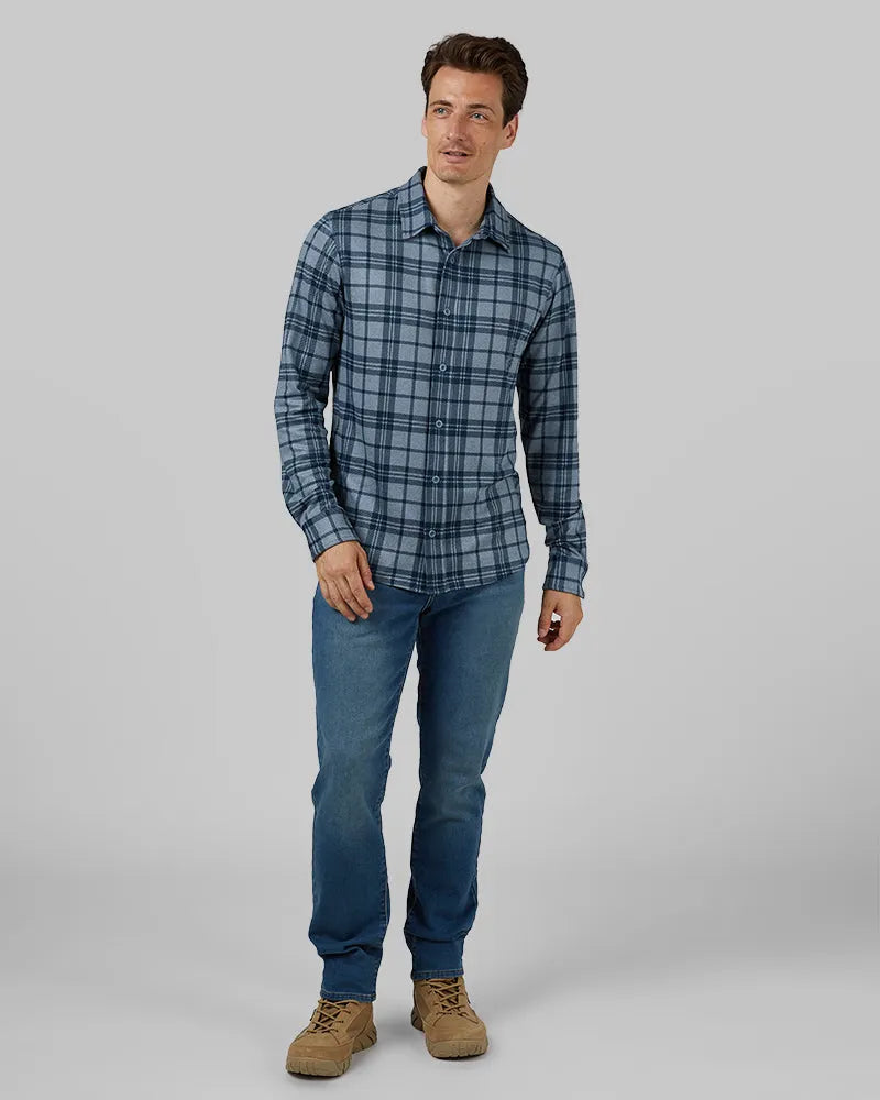 NILE BLUE PLAID