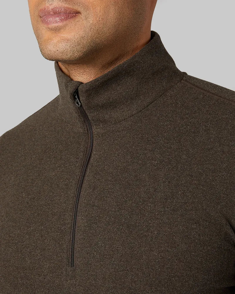 DARK BROWN HEATHER