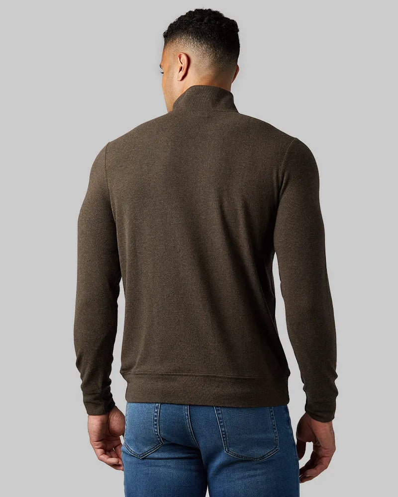DARK BROWN HEATHER