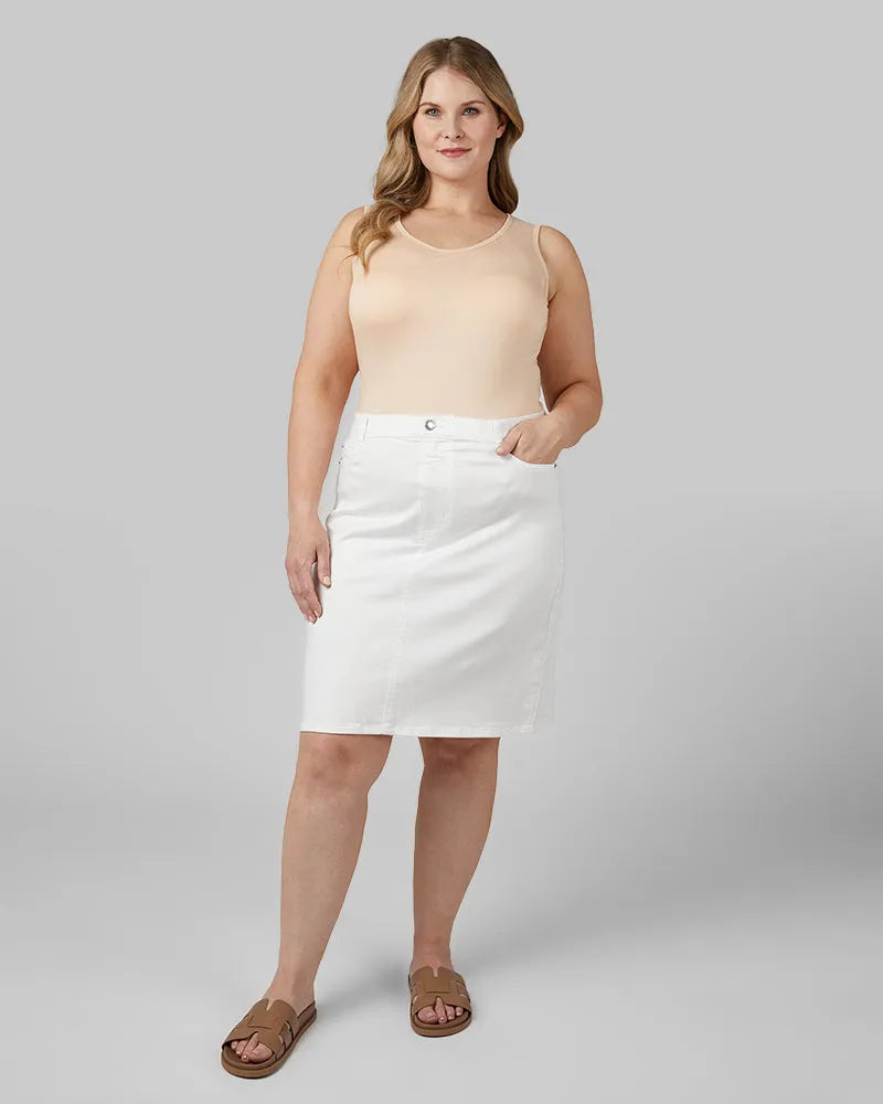 WHITE DENIM