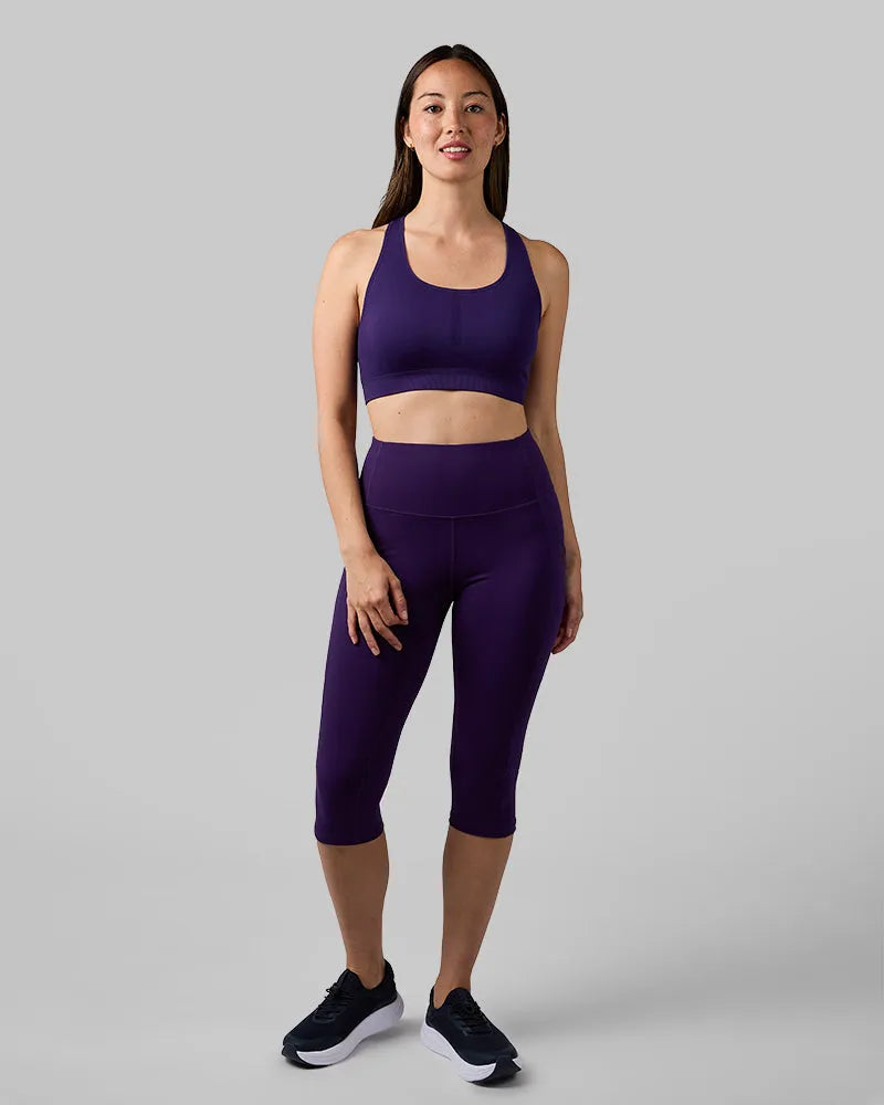 Women's Seamless Racerback Sports Bra