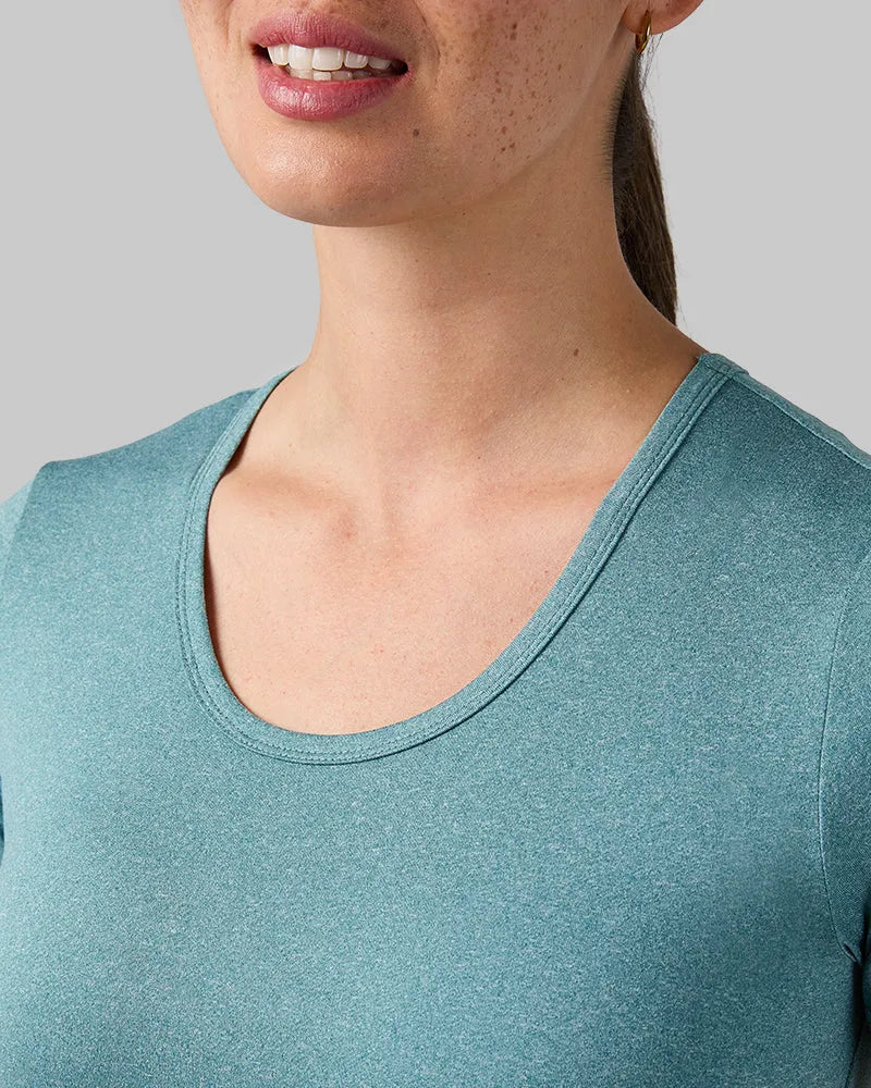 SEAFOAM BLUE HEATHER