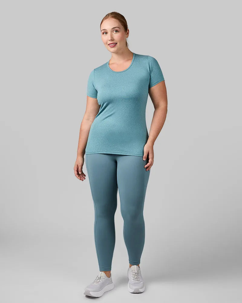 SEAFOAM BLUE HEATHER