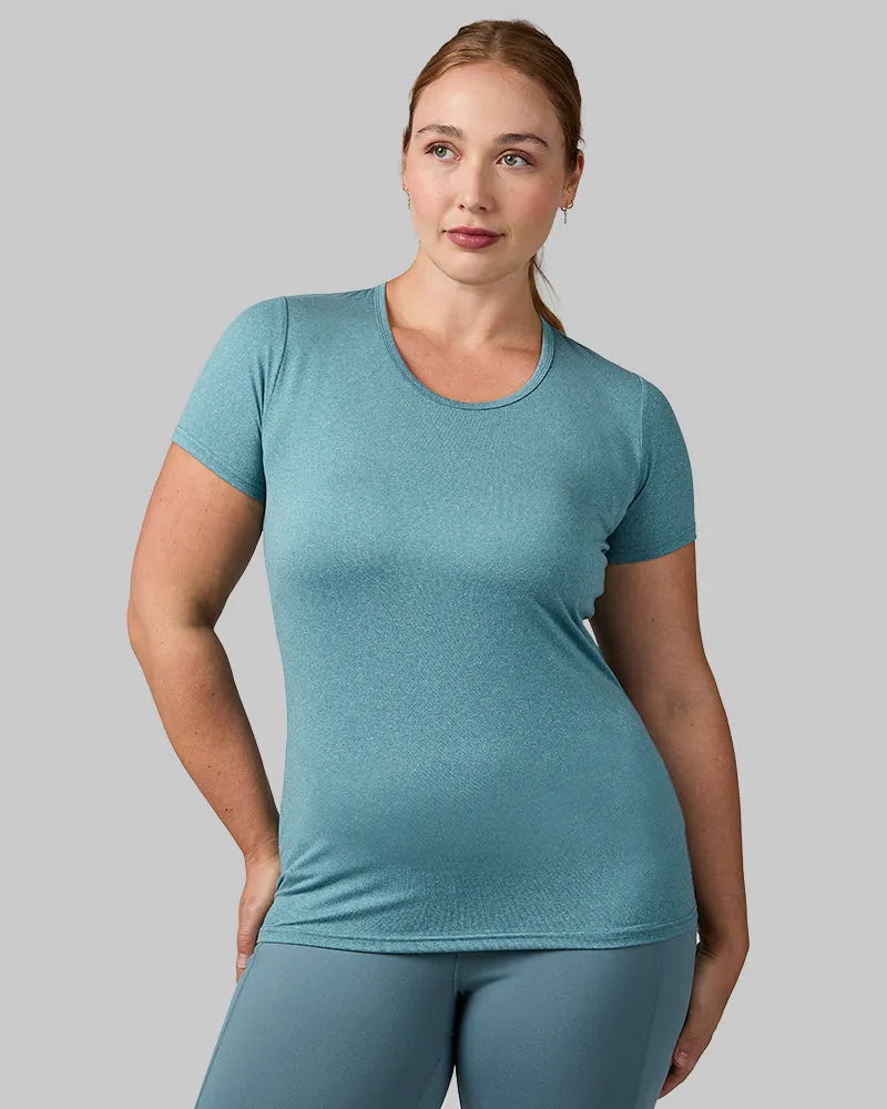 SEAFOAM BLUE HEATHER
