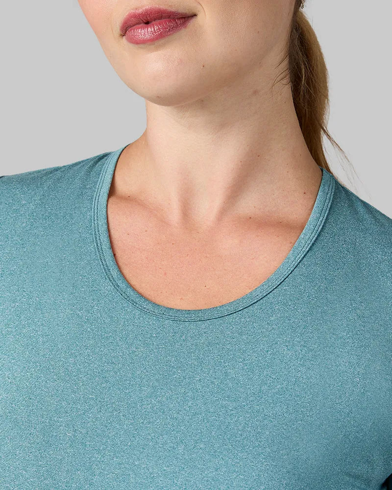 SEAFOAM BLUE HEATHER