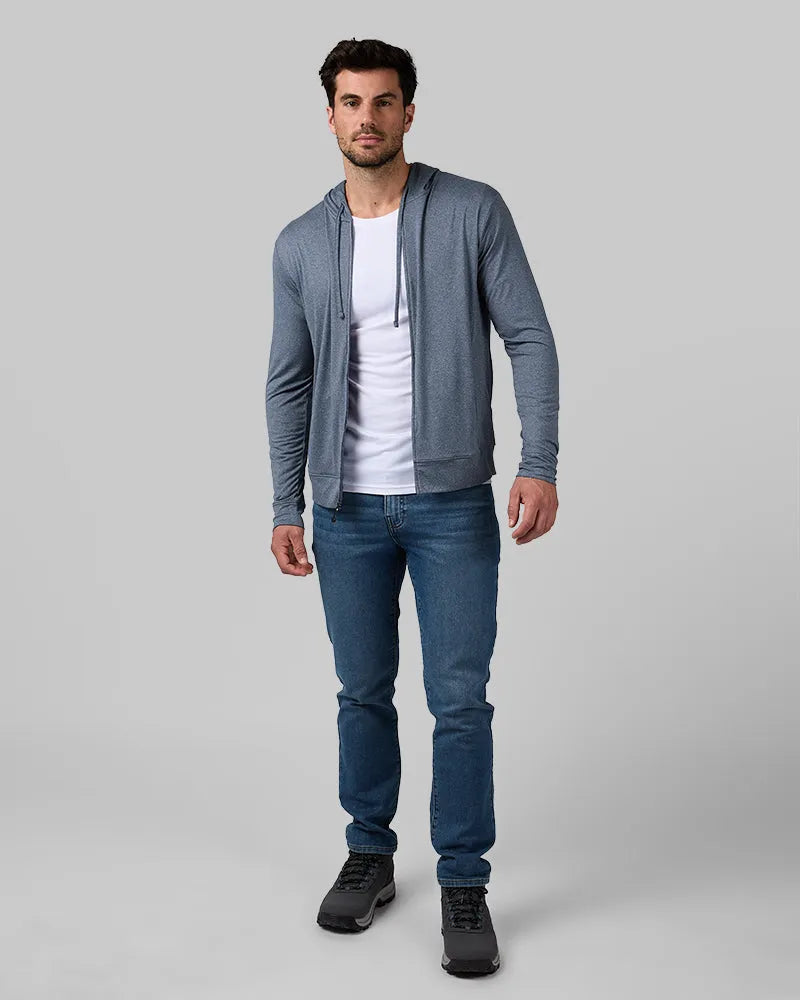 NAVY BLAZER HEATHER
