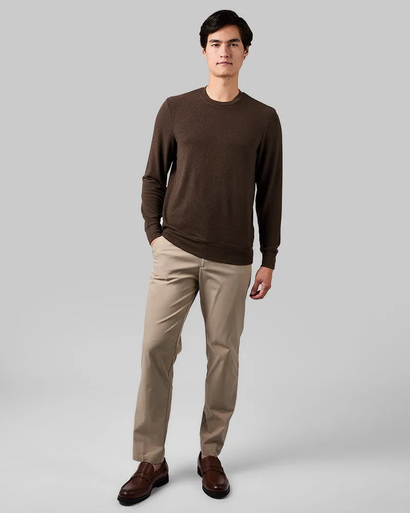 DARK BROWN HEATHER