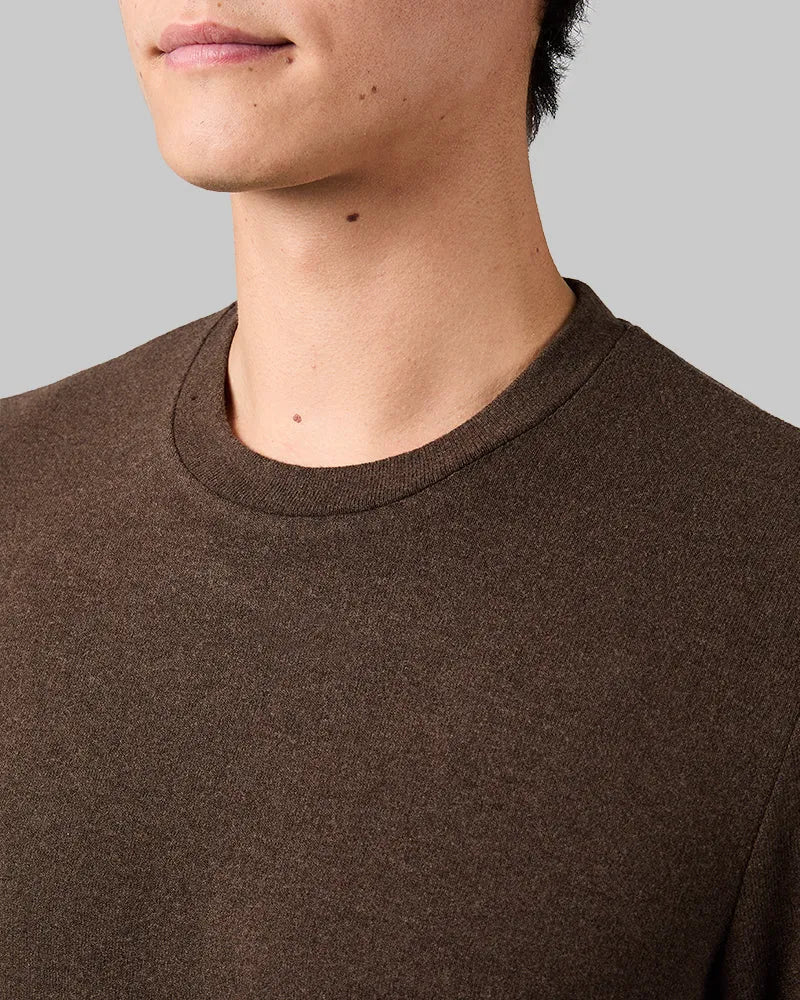 DARK BROWN HEATHER