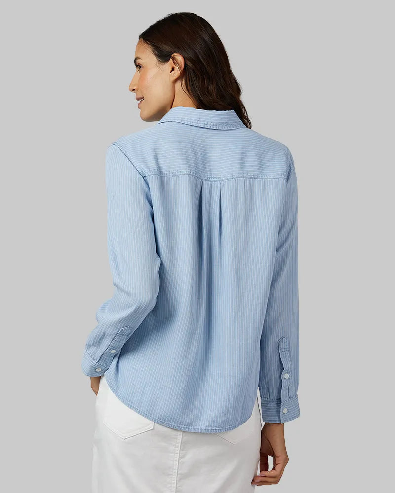 DENIM CHAMBRAY STRIPE