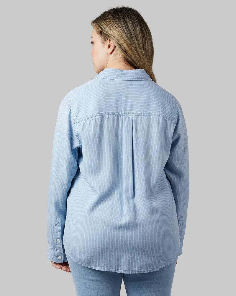 DENIM CHAMBRAY STRIPE