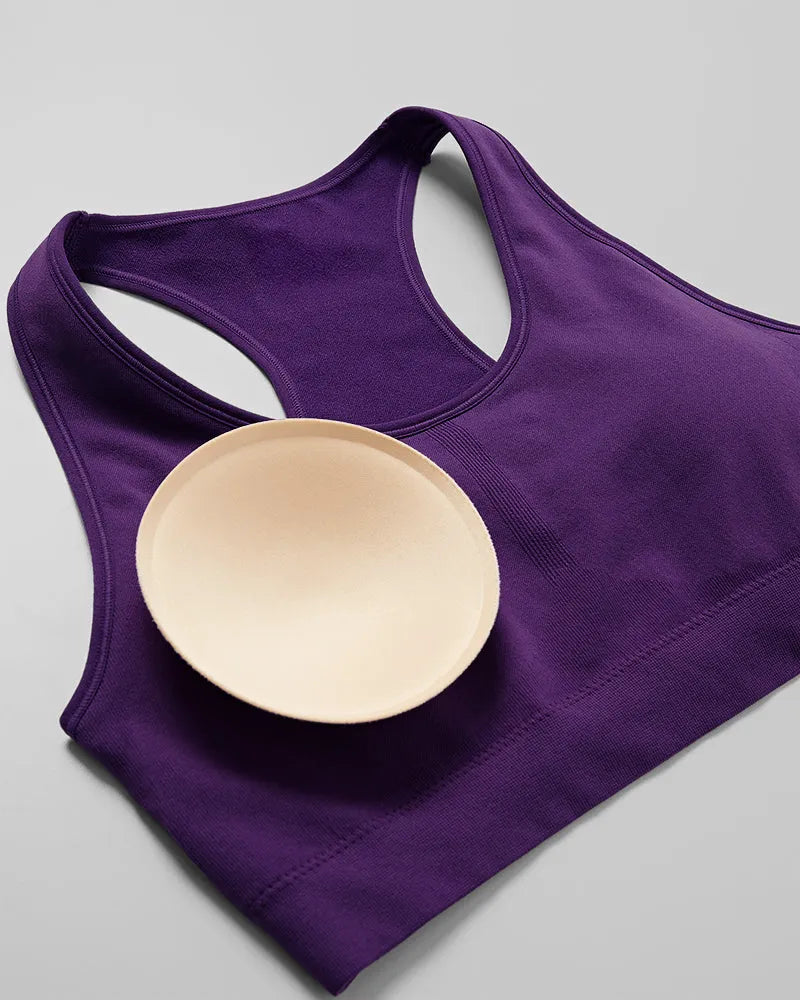 Women's Seamless Racerback Sports Bra