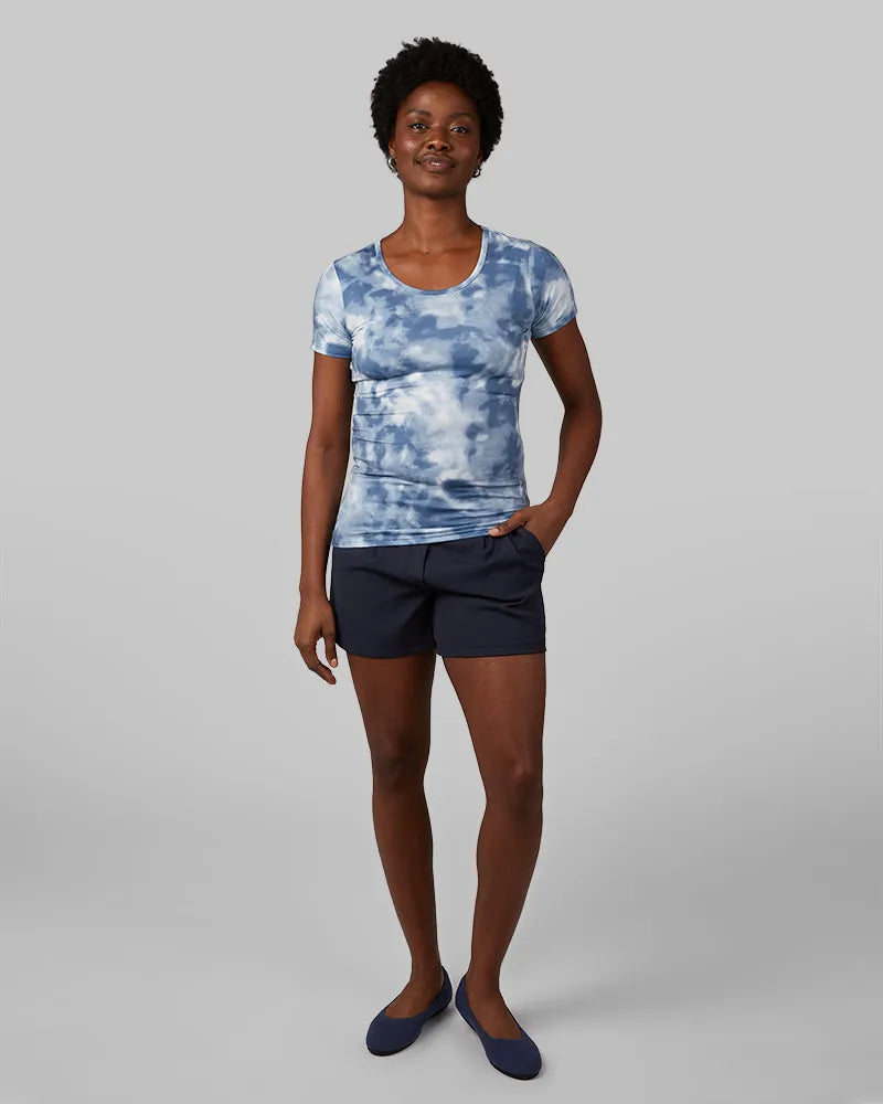 BLUE HORIZON TIE DYE