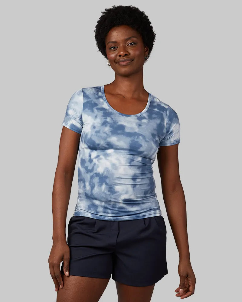 BLUE HORIZON TIE DYE