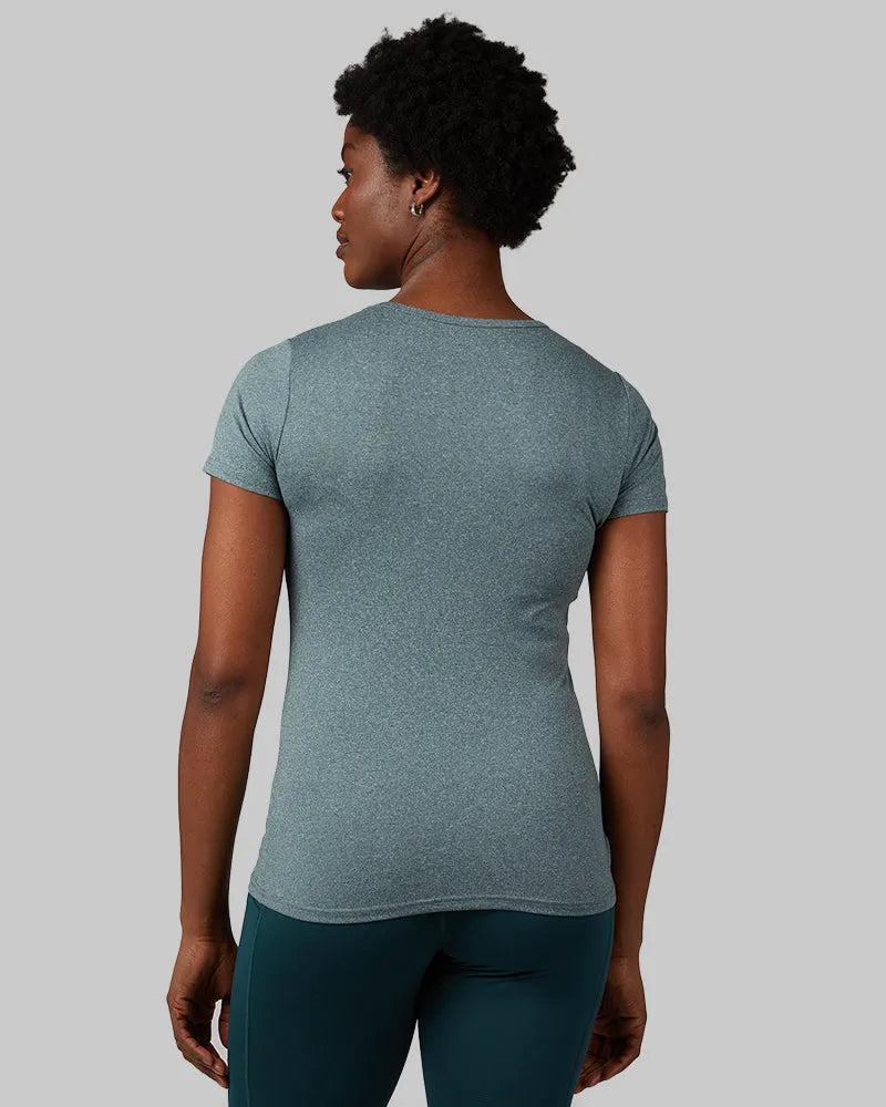 MIDNIGHT GREEN HEATHER