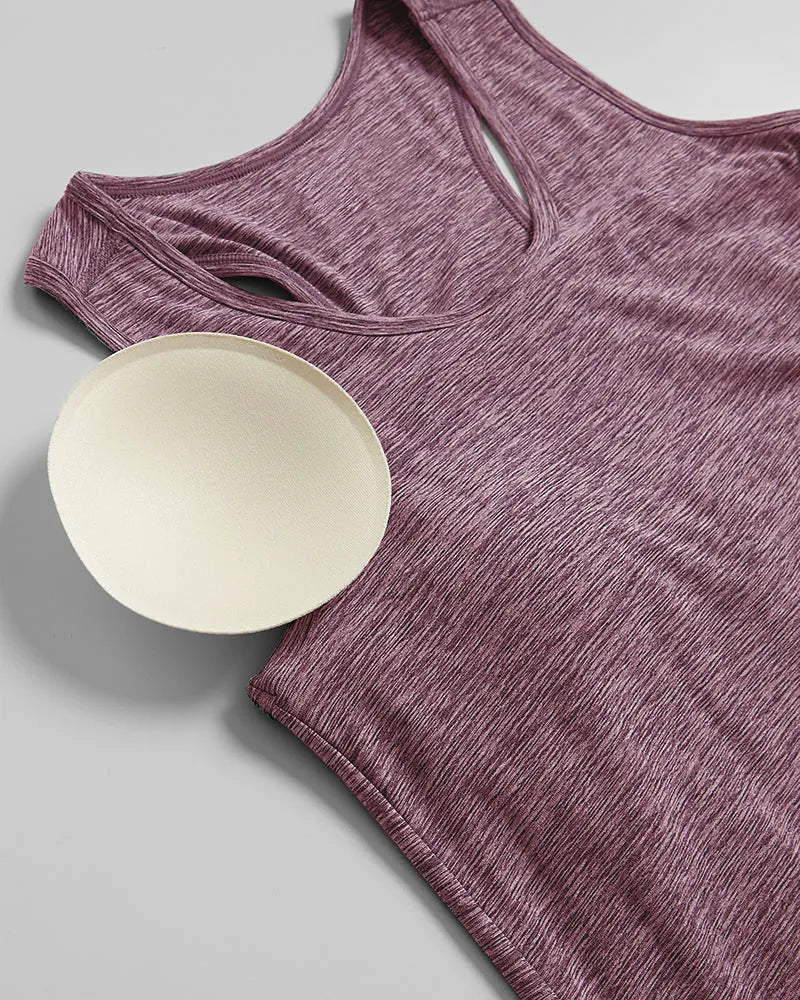 PLUM CASPIA SPACE DYE