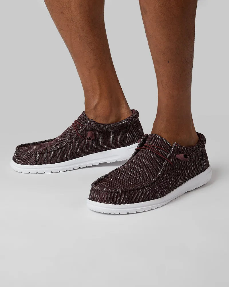 BURGUNDY HEATHER