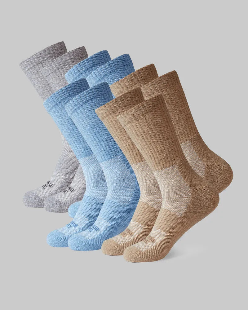 FADED DENIM HT/DESERT TAUPE/LIGHT GREY HT