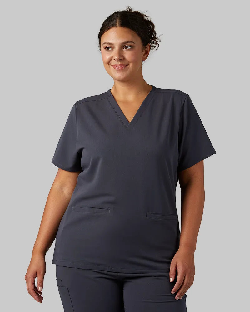 Women's 2-Pocket V-Neck Scrub Top