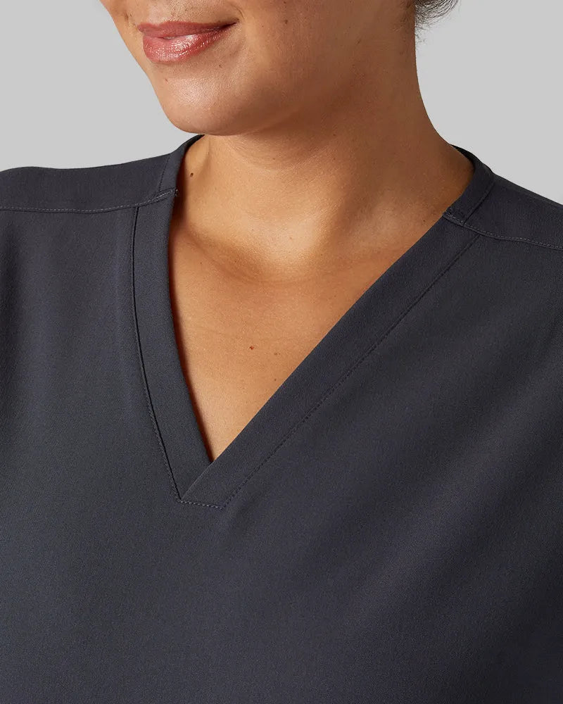 Women's 2-Pocket V-Neck Scrub Top