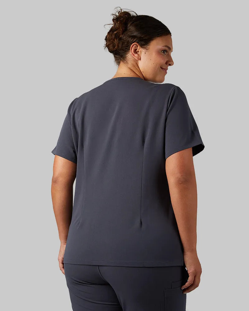 Women's 2-Pocket V-Neck Scrub Top