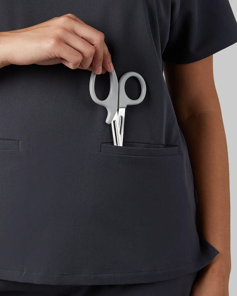 Women's 2-Pocket V-Neck Scrub Top