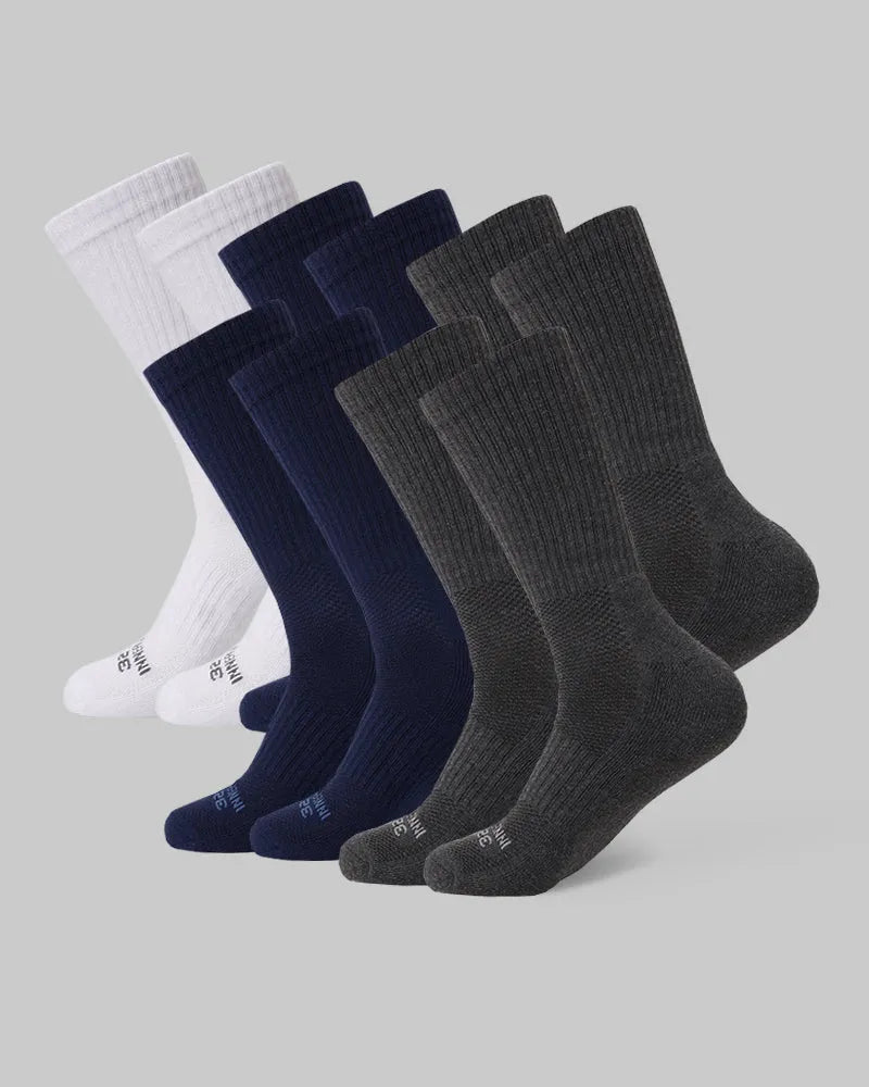WHITE/BLACK HEATHER/NAVY