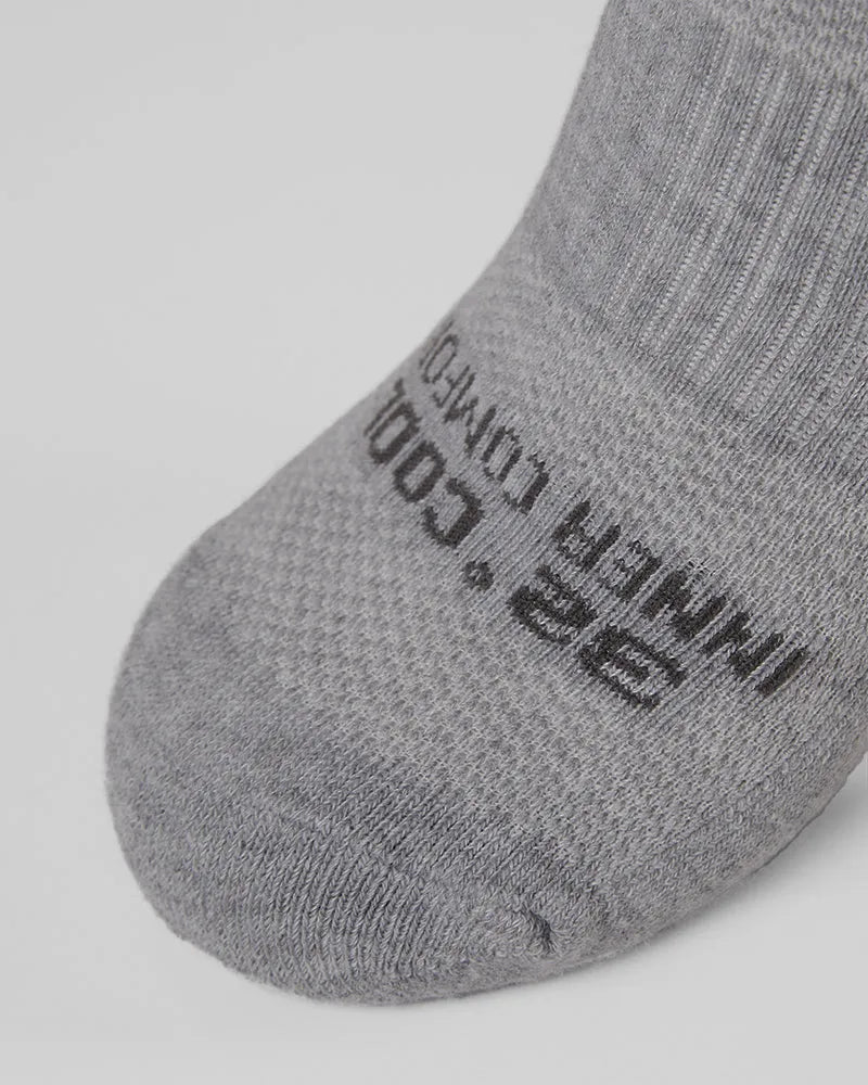 GREY HEATHER/BLACK HEATHER/NAVY